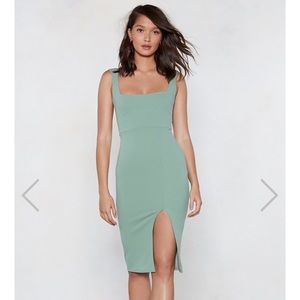 Bodycon Square Neckline dress